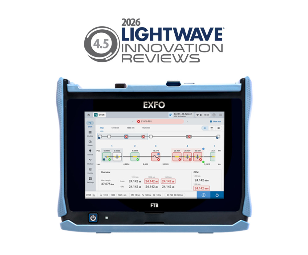 OTDR EXFO FTB Lite 735D com tela ampla